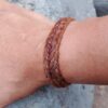 Pulsera de cáñamo trenzado