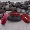 Pulsera con trenzado de cuero