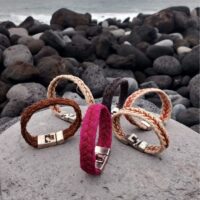 Pulsera de cáñamo trenzado