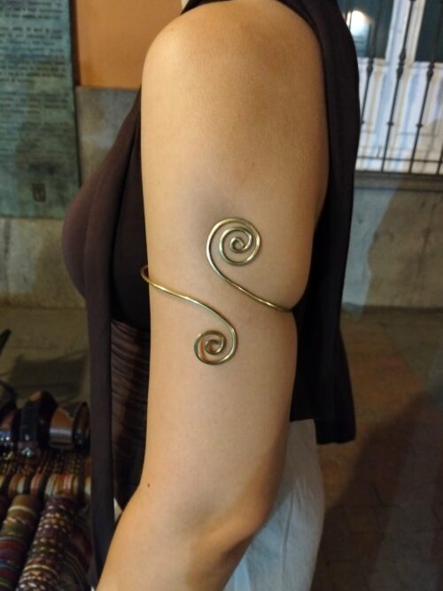 Brazalete de espiral