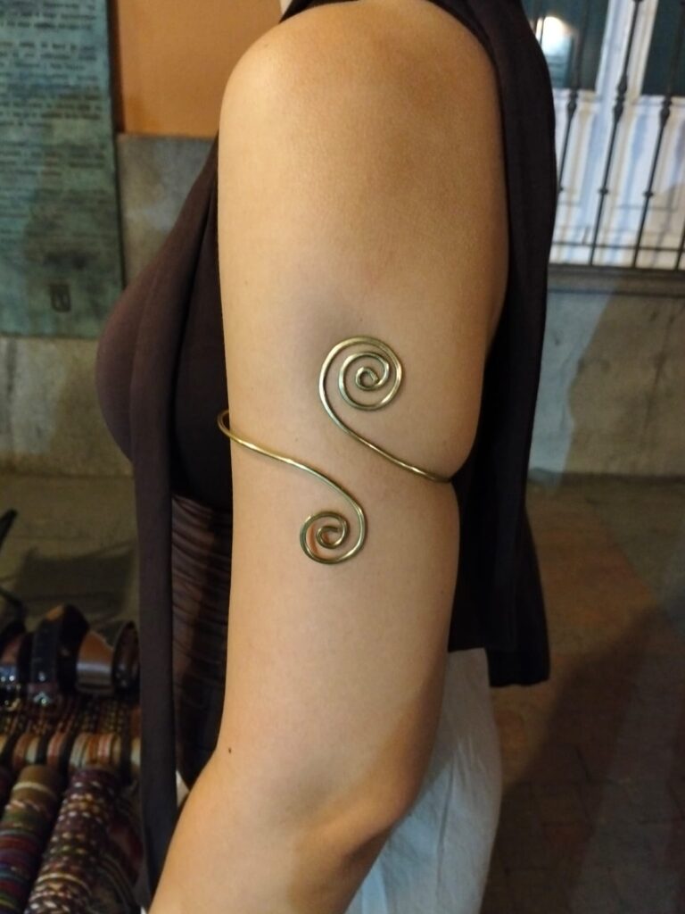 Brazalete de espiral