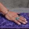 Pulsera de cobre con trenzado